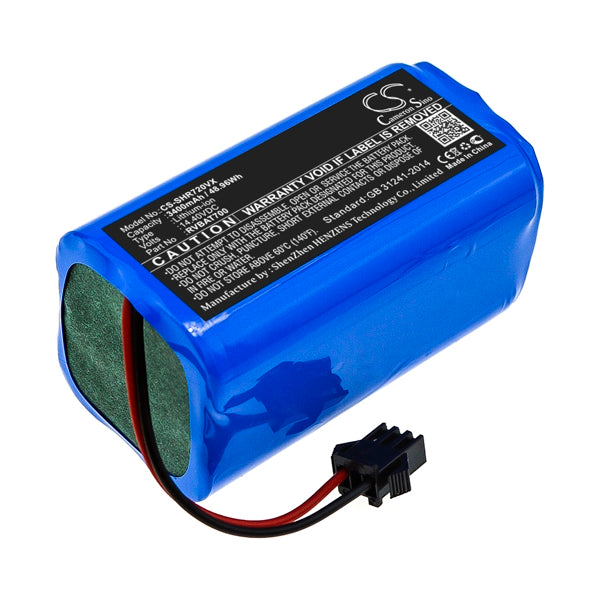 Cameron Sino Cs Shr720Vx Replacement Battery For Shark Vacuum