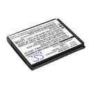 Cameron Sino Cs Smj600Sl 700Mah Replacement Battery For Mobile
