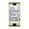 Cameron Sino Cs Srf955Sl Replacement Battery For Sony Wireless Headset