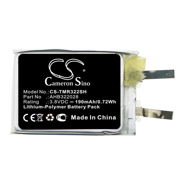 Cameron Sino Cs Tmr322Sh Replacement Battery For Tomtom Smartwatch