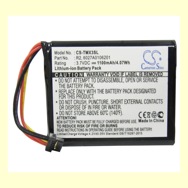 Cameron Sino Cs Tmx3Sl Replacement Battery For Tomtom Gps Navigator