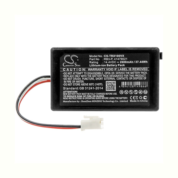 Cameron Sino Cs Trx100Vx Replacement Battery For Toshiba Vacuum