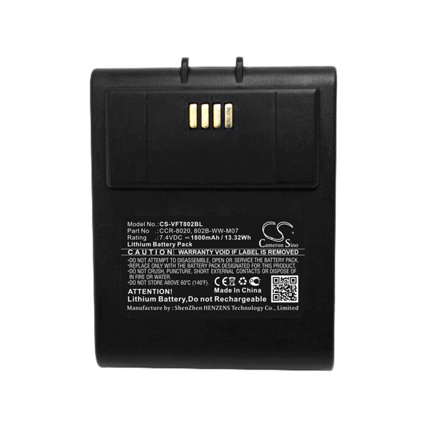 Cameron Sino Cs Vft802Bl Battery For Verifone Payment Terminal