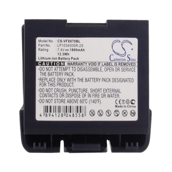 Cameron Sino Cs Vfx670Bl Battery For Verifone Payment Terminal
