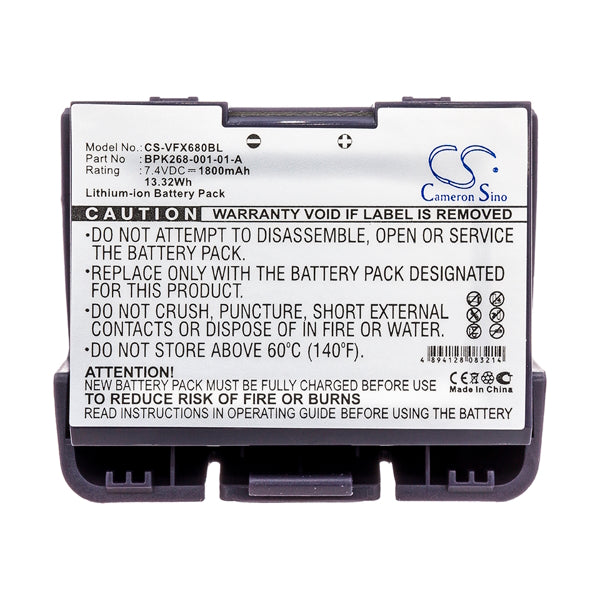 Cameron Sino Cs Vfx680Bl Battery For Verifone Payment Terminal