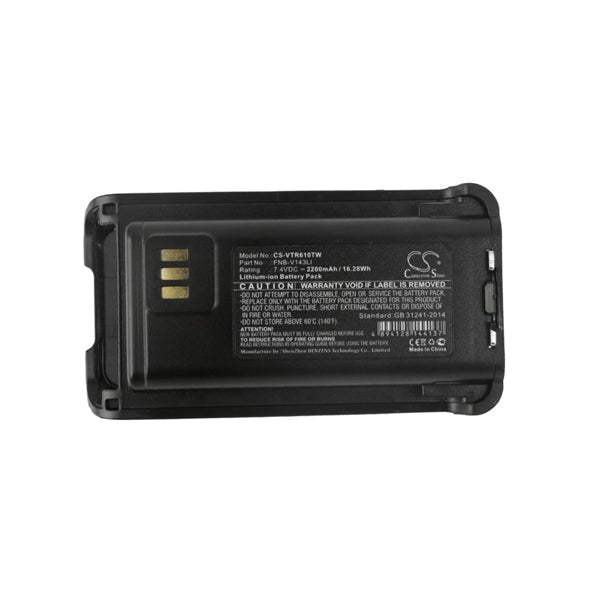 Cameron Sino Cs Vtr610Tw Replacement Battery For Vertex Two Way Radio