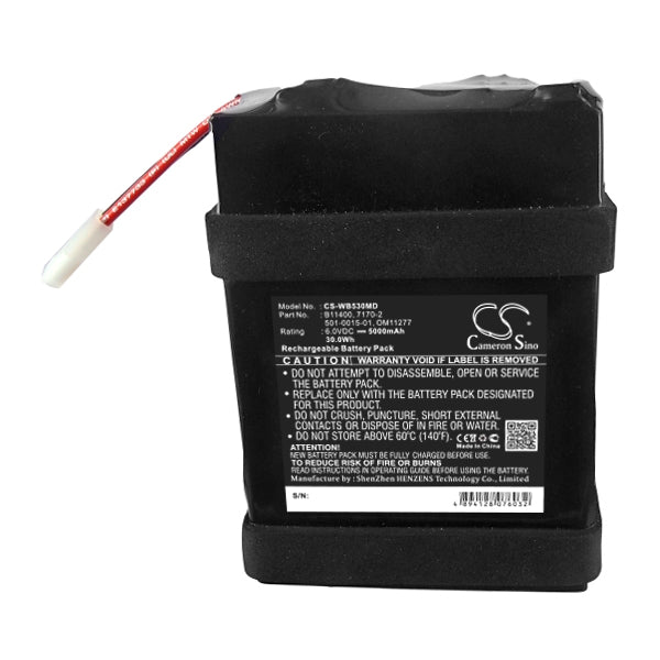 Cameron Sino Cs Wb530Md Replacement Battery For Welch Allyn Medical