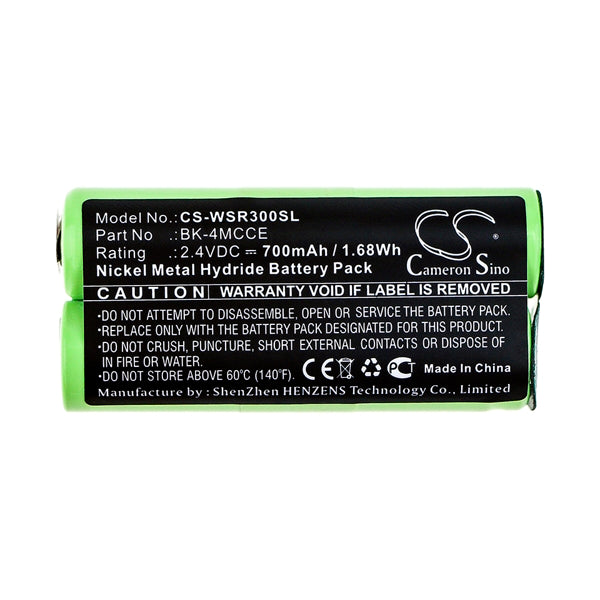 Cameron Sino Cs Wsr300Sl Replacement Battery For Waterpik Shaver