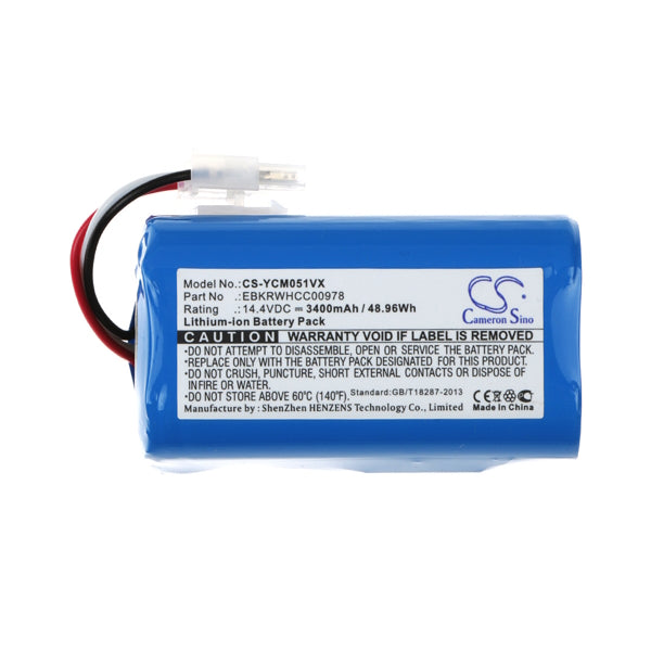 Cameron Sino Cs Ycm051Vx Replacement Battery For Iclebo Vacuum