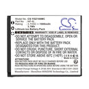 Cameron Sino Cs Ydz100Mc 1000Mah Replacement Battery For Camera