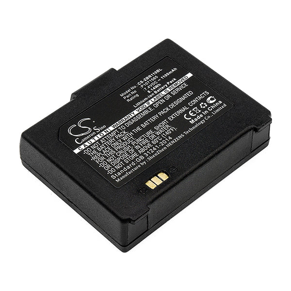 Cameron Sino Cs Zbr110Bl Battery Replacement For Portable Printer