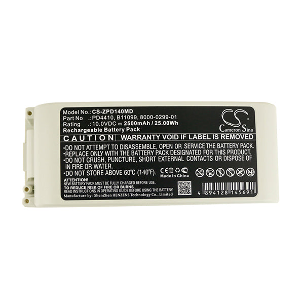 Cameron Sino Cs Zpd140Md 2500mah Battery Replacement For Zoll