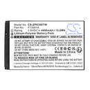Cameron Sino Cs Zpe350tw 4000mah Battery For Zte Two Way Radio