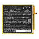 Cameron Sino Cs Ztk830Sl 4400Mah Replacement Battery For Zte Tablet