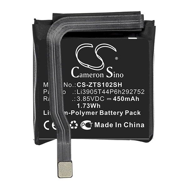 Cameron Sino Cs Zts02Sh 450Mah Battery Replacement For Nubia