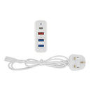 Cameron Sino 3 Usb Port White Pd Charger