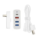 Cameron Sino 3 Usb Port White Pd Charger