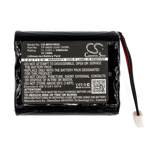 Cameron Sino Black Replacement Battery For Marshall Speaker