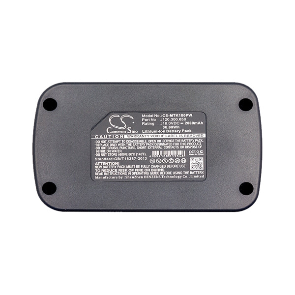 Cameron Sino Replacement Battery For Matrix Power Tools