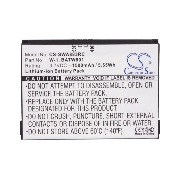 Cameron Sino Replacement Battery For Sierra Wireless Hotspot