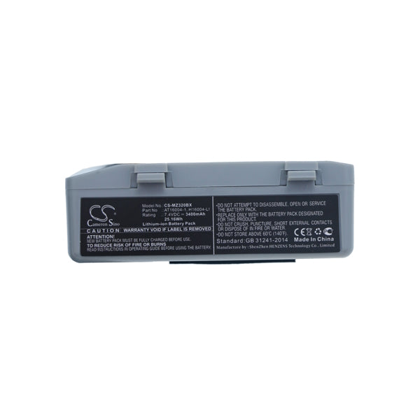 Cameron Sino Replacement Battery For Zebra Barcode Scanner