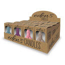 Edens Candles Vagina Colored Vanilla Scented Candles Set Of 12