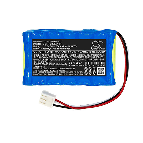 Cameron Sino Cs Cvm100Md 2000Mah Replacement Battery For Care Vision