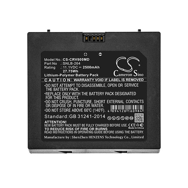 Cameron Sino Cs Crv800Md 2500Mah Replacement Battery For Carejoy