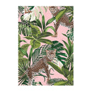 Floral Pattern Carmella Jungle Cat Rug 160Cmx230Cm