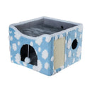 Cat Cave Bed Indoor Pet House Ball Hanging Scratch Pad