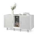 Cat Litter Box Enclosure Tv Stand With Scratching Board