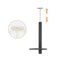 Cat Tree Scratching Post Tower Scratcher Floor To Ceiling Cats Bed 290Cm