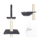 Cat Tree Tower Scratching Post Scratcher Floor To Ceiling Cats Bed 260Cm