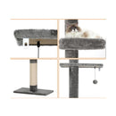 Cat Tree Tower Scratching Post Scratcher Floor To Ceiling Cats Bed 290Cm