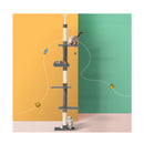 Cat Tree Tower Scratching Post Scratcher Floor To Ceiling Cats Bed 290Cm