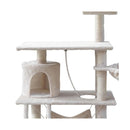 Cat Tree 141Cm Trees Scratching Post Tower Condo House Furniture Wood