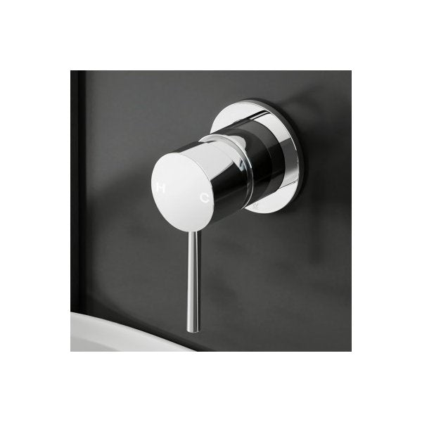 Bathroom Mixer Shower Wall Tap Faucet Basin Sink Bathtub Brass Chrome