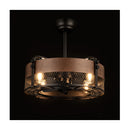 Ceiling Fan With Light Timer Ac Motor 3 Fan Speeds Reversible Round