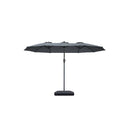 Double Sided Patio Umbrella Outdoor Base Stand