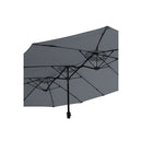 Double Sided Patio Umbrella Outdoor Base Stand