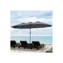 Double Sided Patio Umbrella Outdoor Base Stand