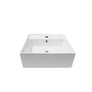 Square Ceramic Basin Bathroom Wash Counter