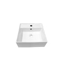 Square Ceramic Basin Bathroom Wash Counter