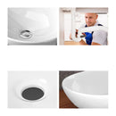 Ceramic Sink Round White 410 x 340