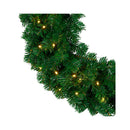 Chadwick Green Pre Lit Christmas Wreath 61Cm