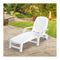 Outdoor Chaise Lounge Chair With Adjustable Backrest
