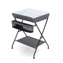 Folding Baby Change Table With Storage Basket Shelf For Infant Toddler