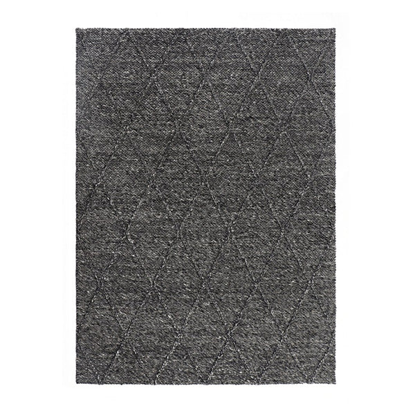 Charcoal Braided Decorator Rug 160Cmx230Cm