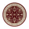 Chattels Flowery Red Round Rug