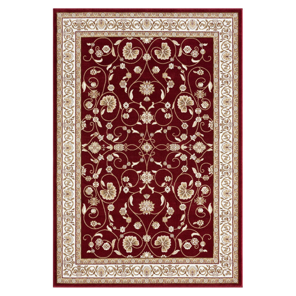 Chattels Flowery Red Rug